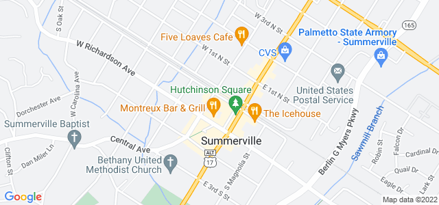 Map of business location