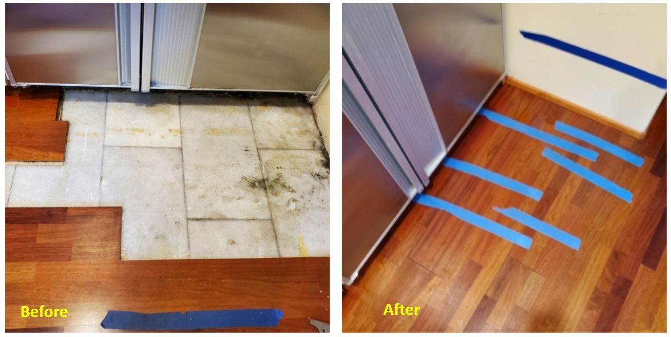 hardwood floor repair in poway brazilian cherry wood