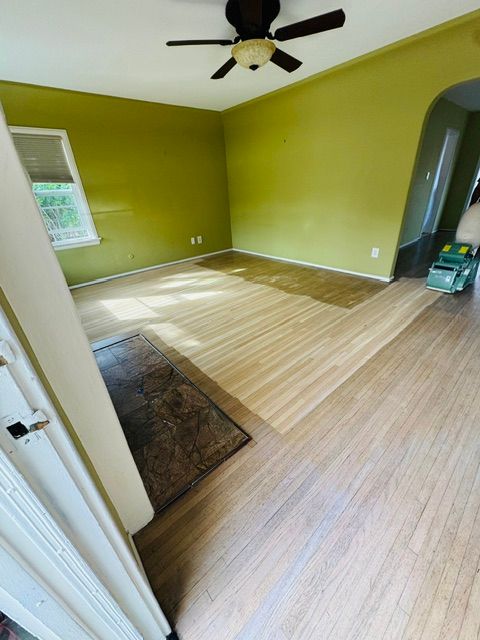 sanding floors in oceanside during project