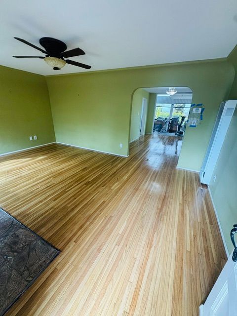 after finishing a refinishing project in oceanside