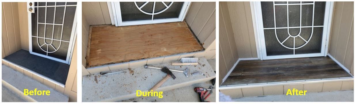 porch repair escondido