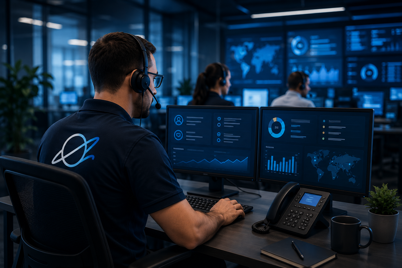 Help Desk para empresas, suporte técnico corporativo, outsourcing de TI e produtividade.
