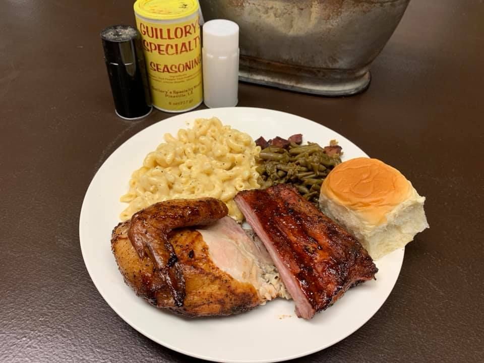 Ribs and chicken