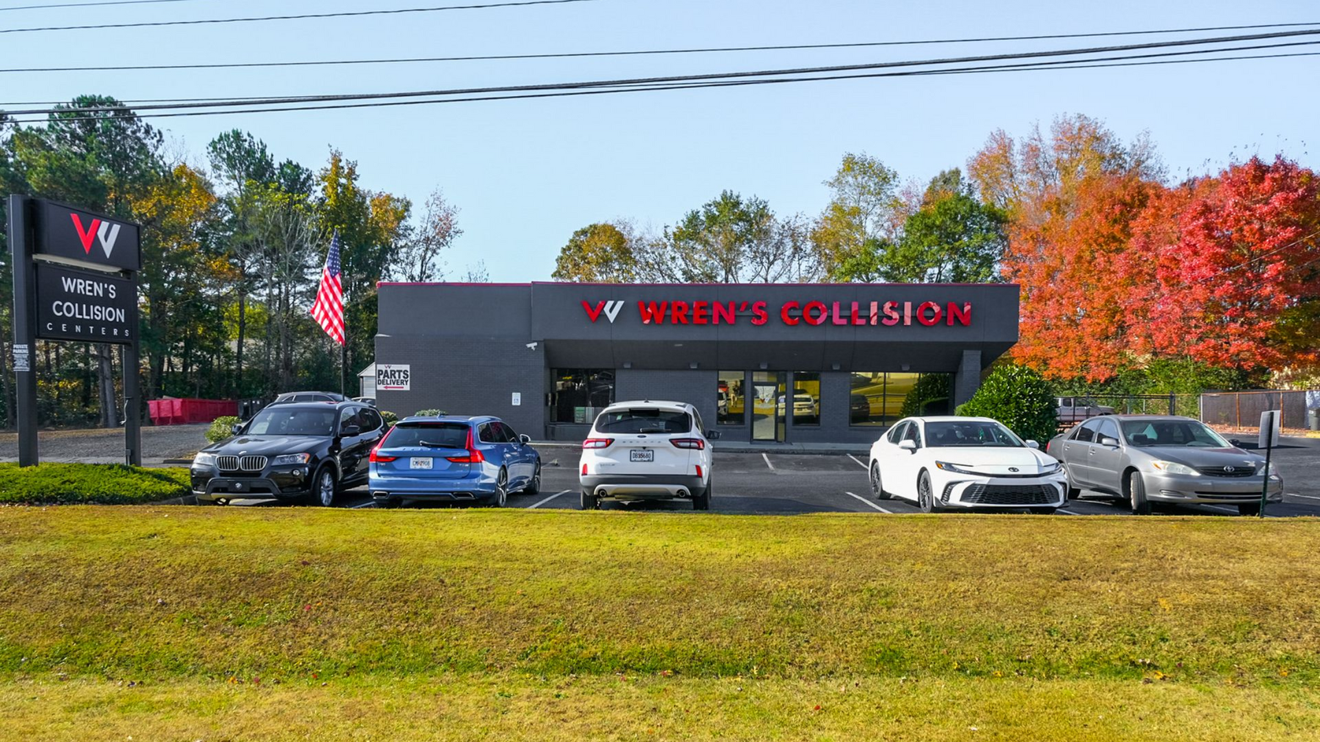 Exterior of a building: