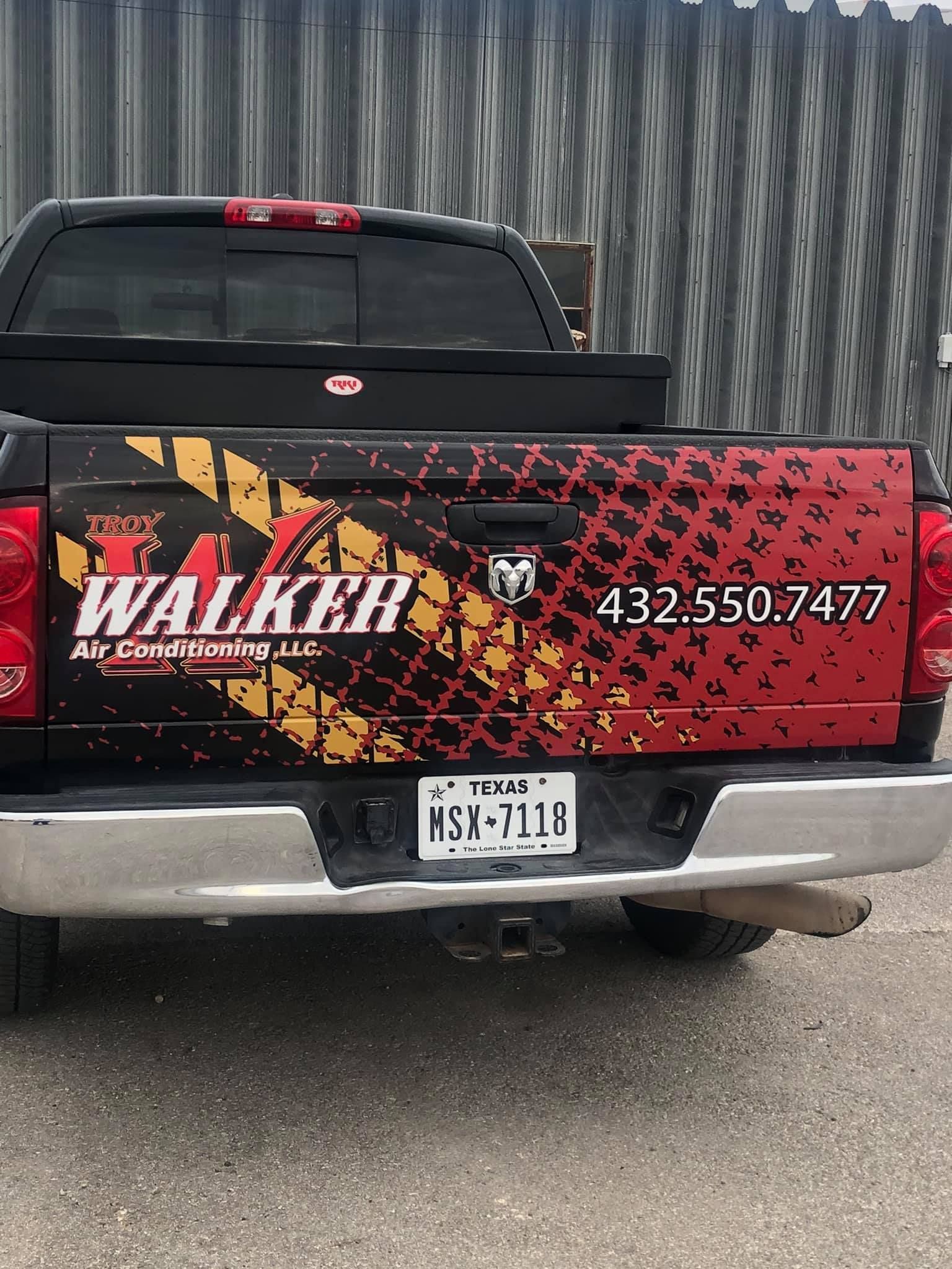 Truck Rear View | Odessa, TX | Walker Air Conditioning