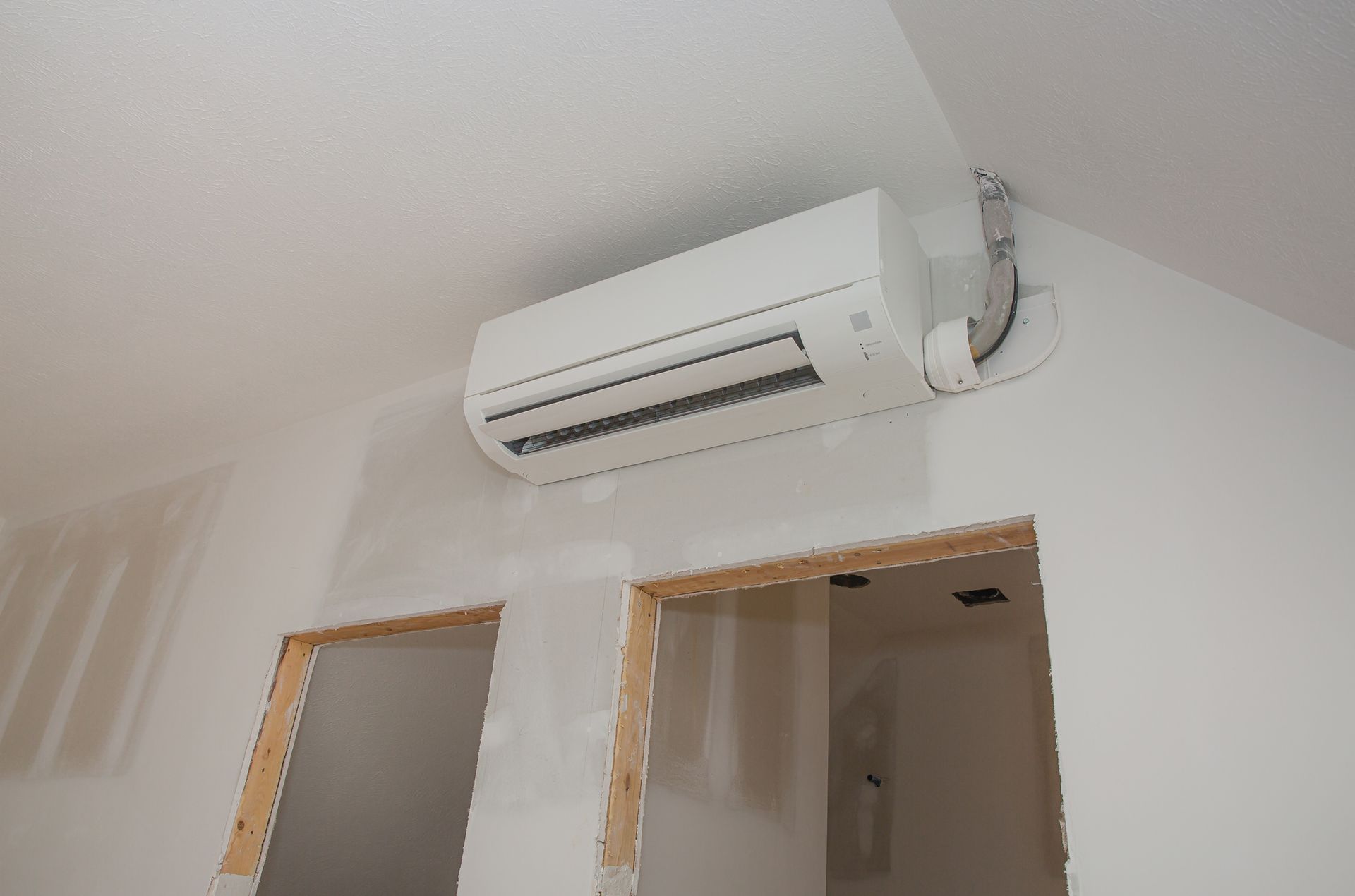 Unit Installed In Unfinished Room | Odessa, TX | Walker Air Conditioning
