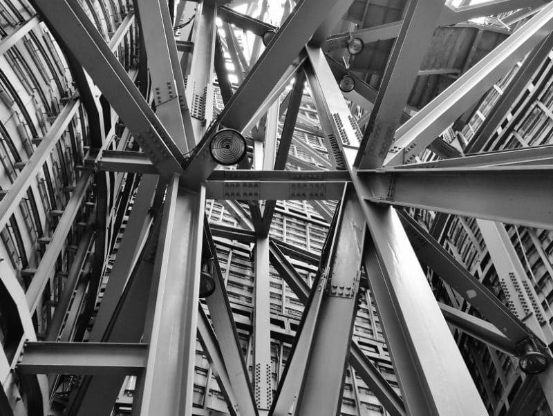 A Large Metal Structure — Top End Steel Supplies Darwin In Pinelands, NT