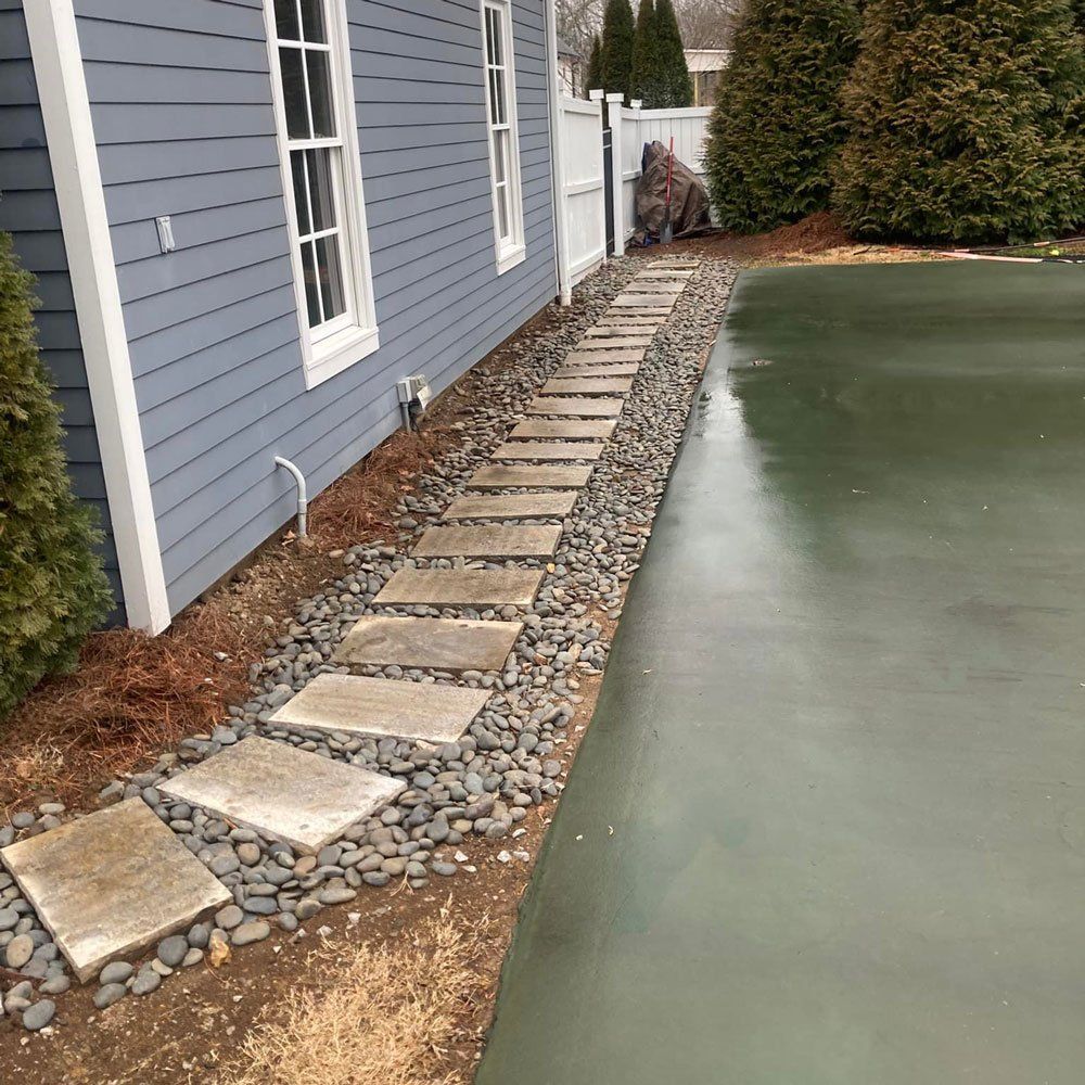 New Walkway — Nashville, TN — Middle Tennessee Drainage Company