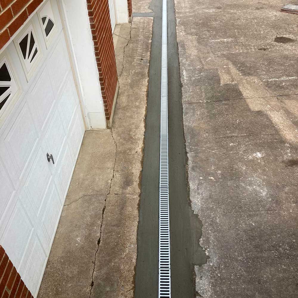 Newly Installed Drainage — Nashville, TN — Middle Tennessee Drainage Company