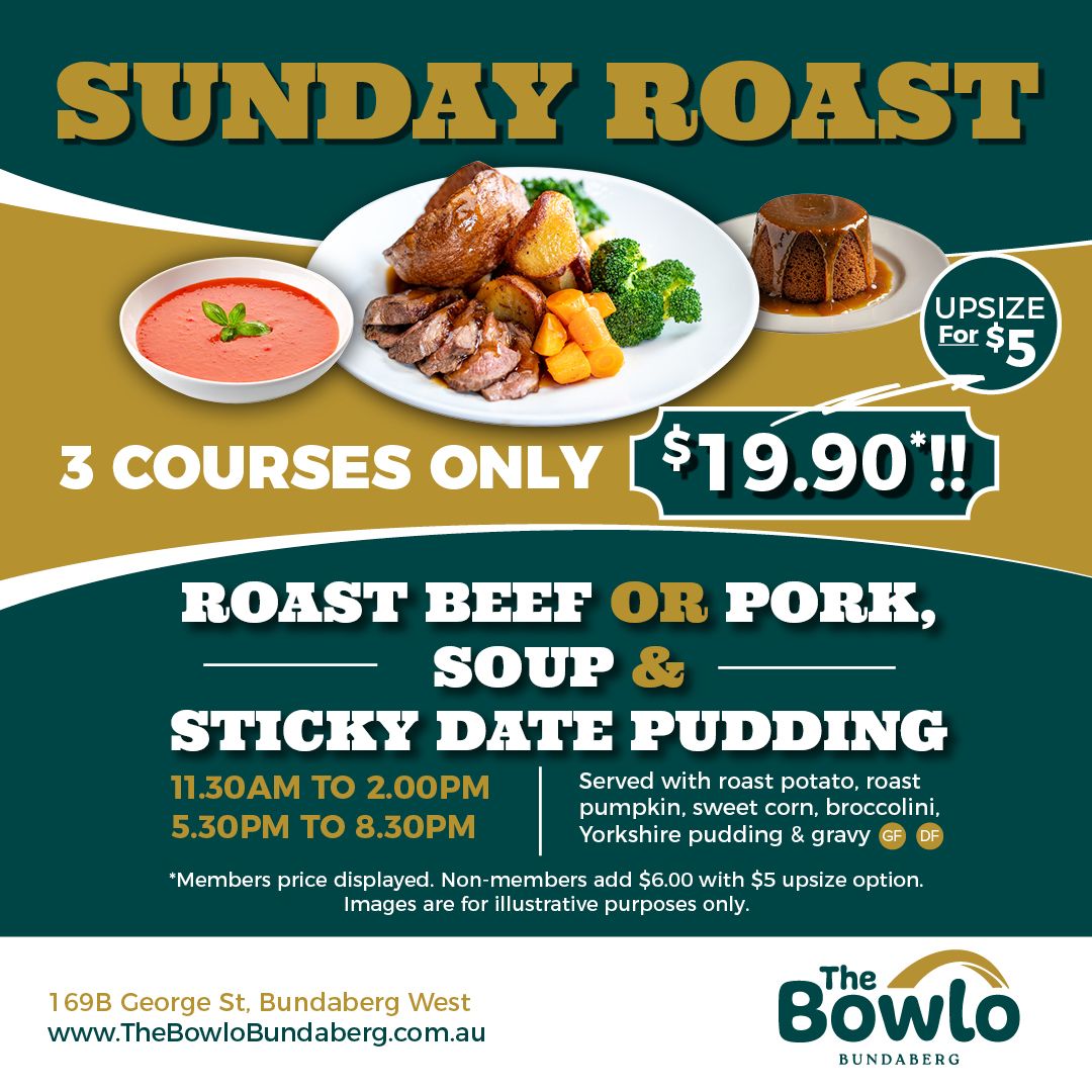 TBB Sunday Roast — Bistro in Bundaberg, QLD