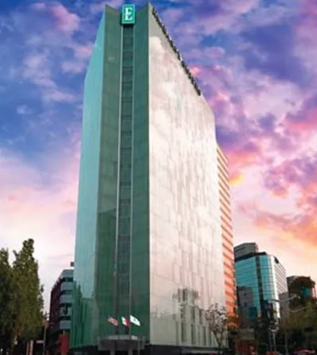The former Embassy Suites Hotel in Mexico City
