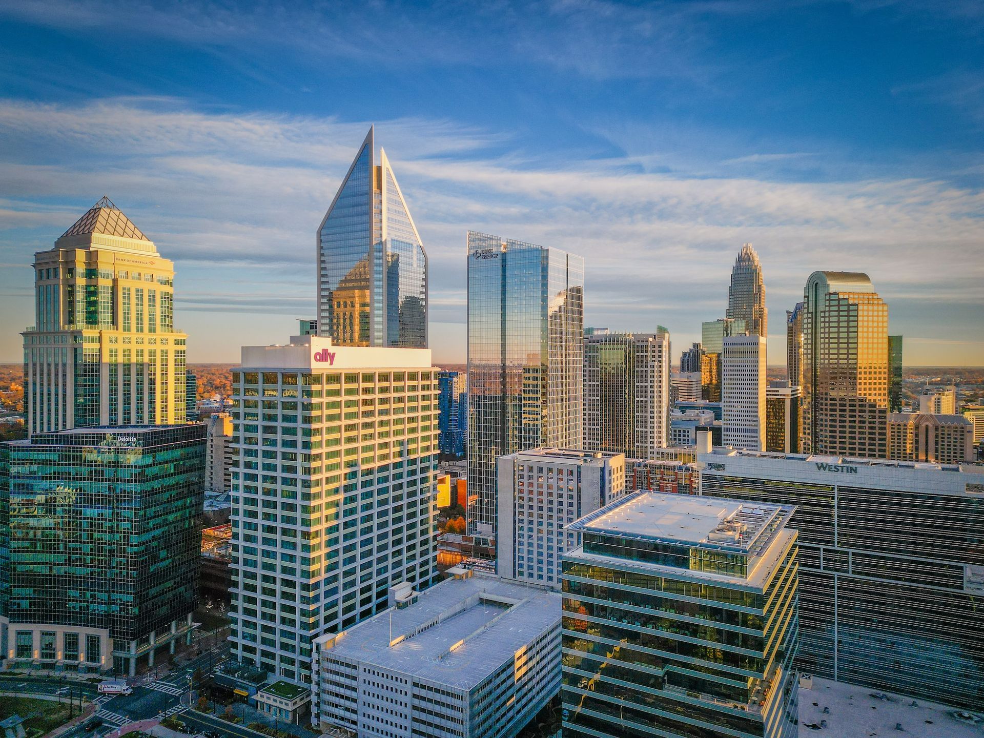 Downtown Charlotte, North Carolina, USA