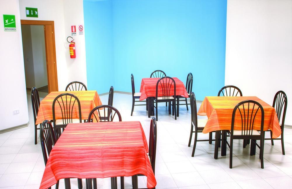 interno della casa di riposo per anziani a Pollutri, Villa delle Rose