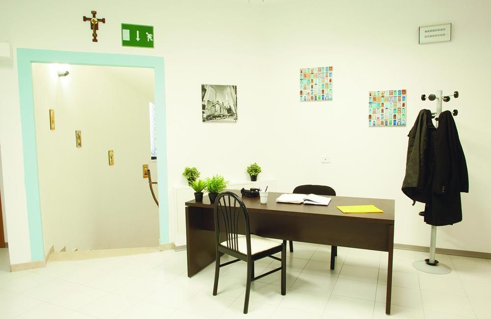 interno della casa di riposo per anziani a Pollutri, Villa delle Rose