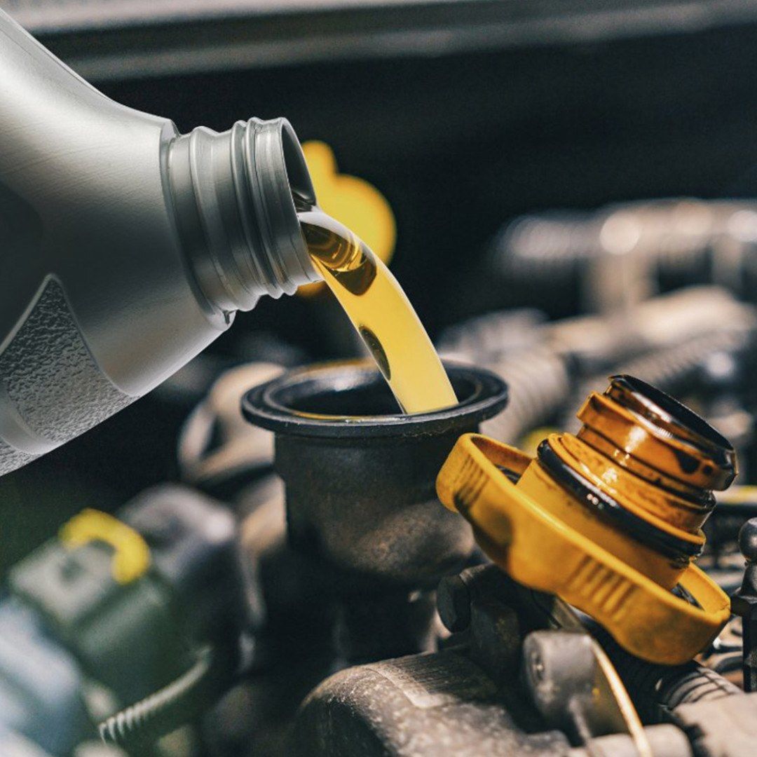 Pouring Engine Oil — Pinole, CA — Letcher Bros Auto Repair
