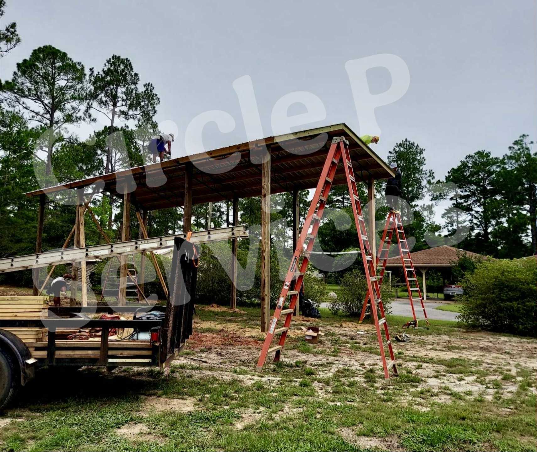 16ft Pole Barn 4