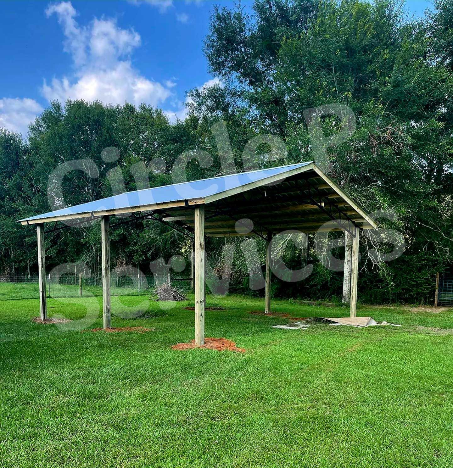 16ft Pole Barn 5