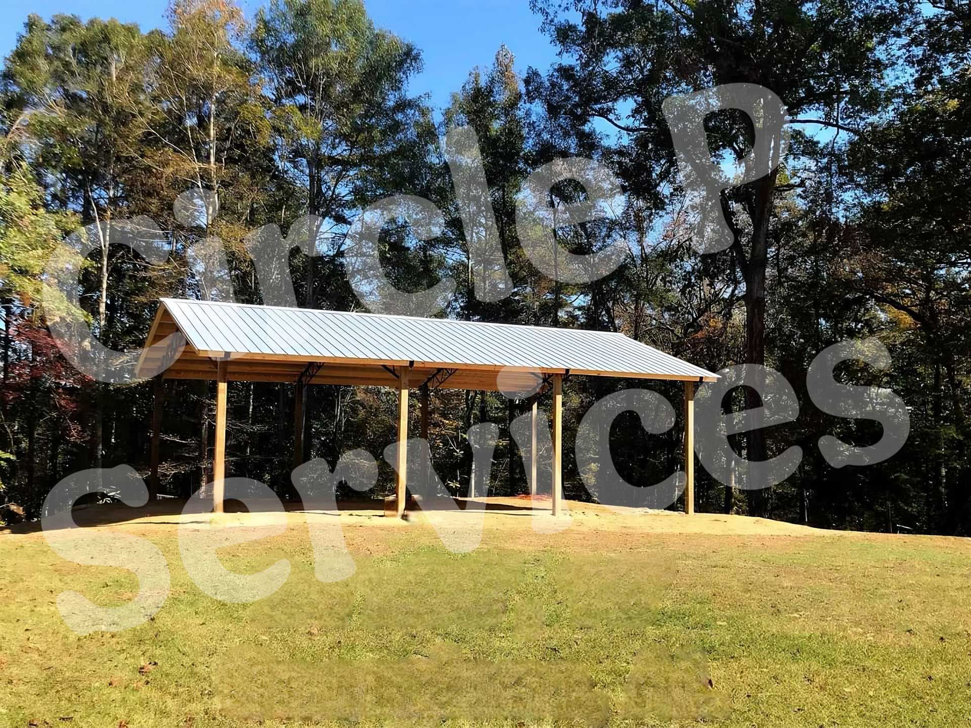 24ft pole barn 10