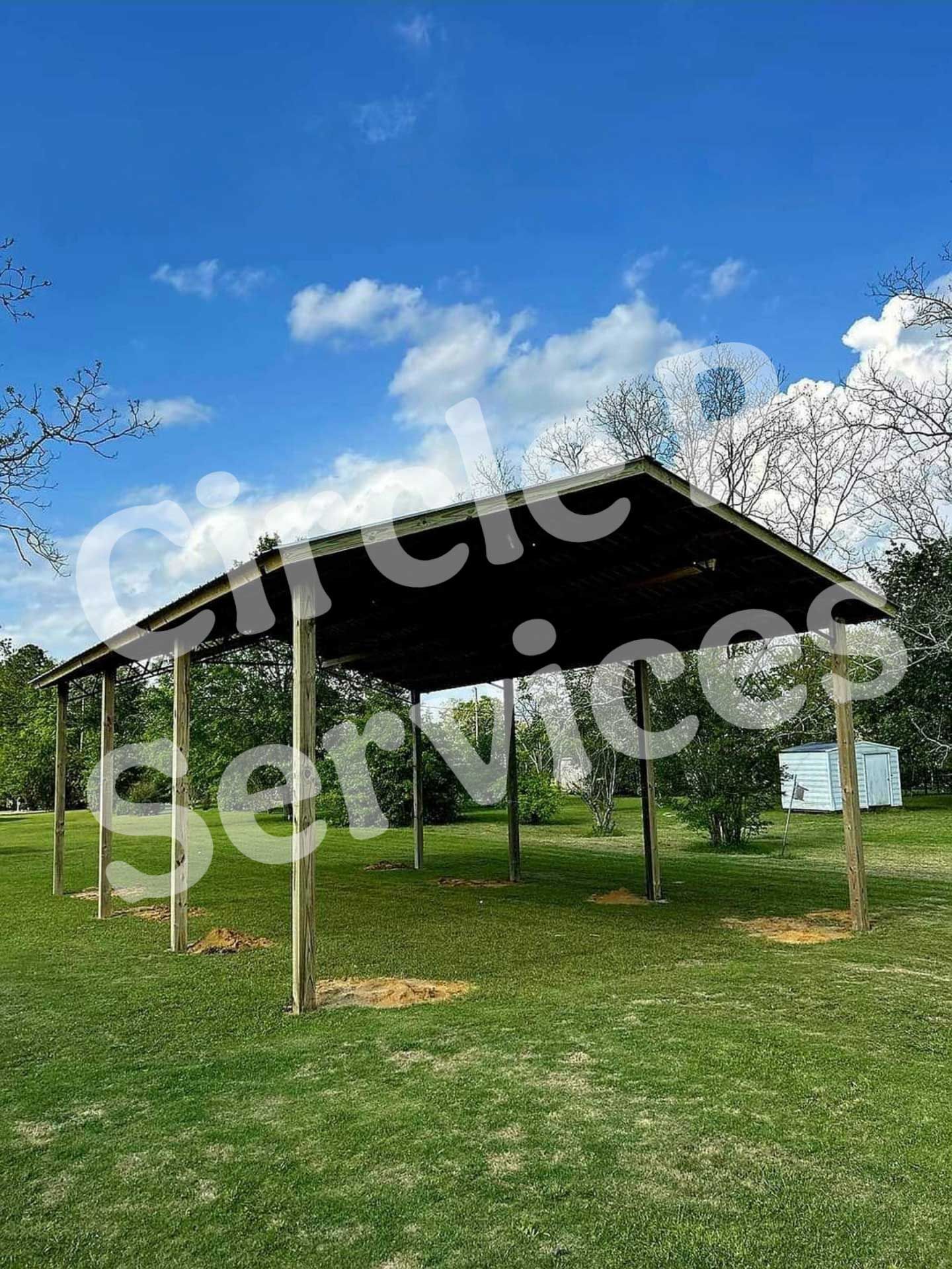 24ft pole barn 11