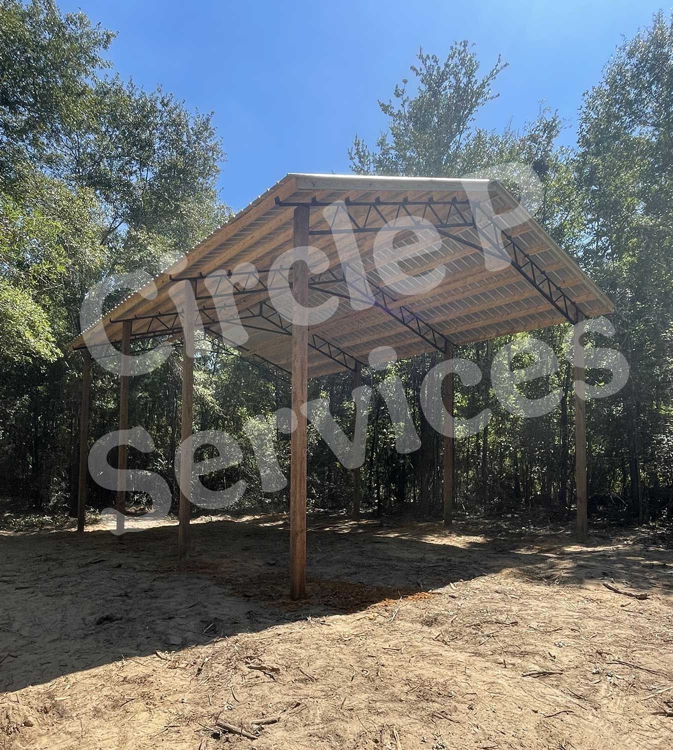 24ft pole barn 3
