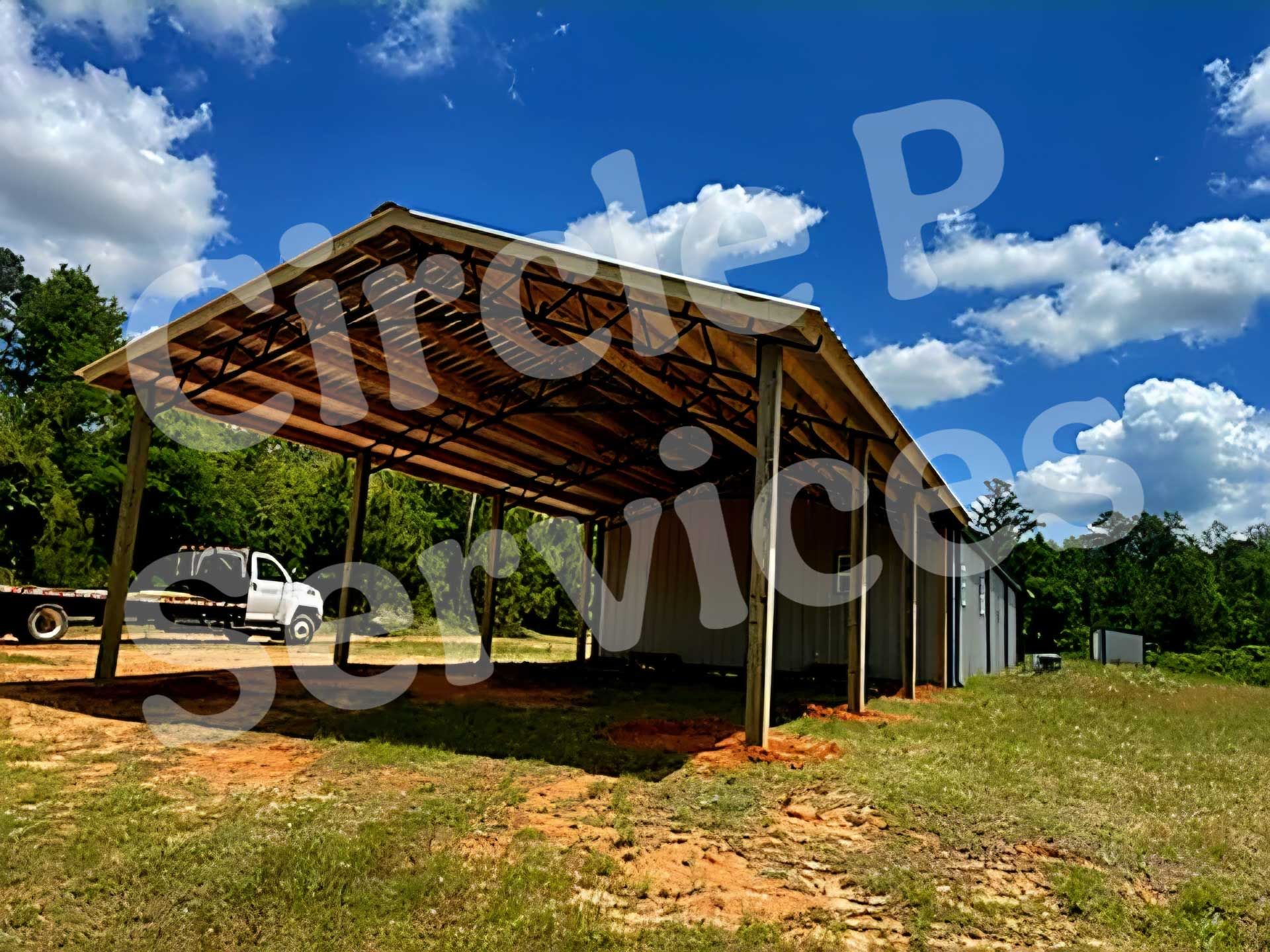 24ft pole barn 6