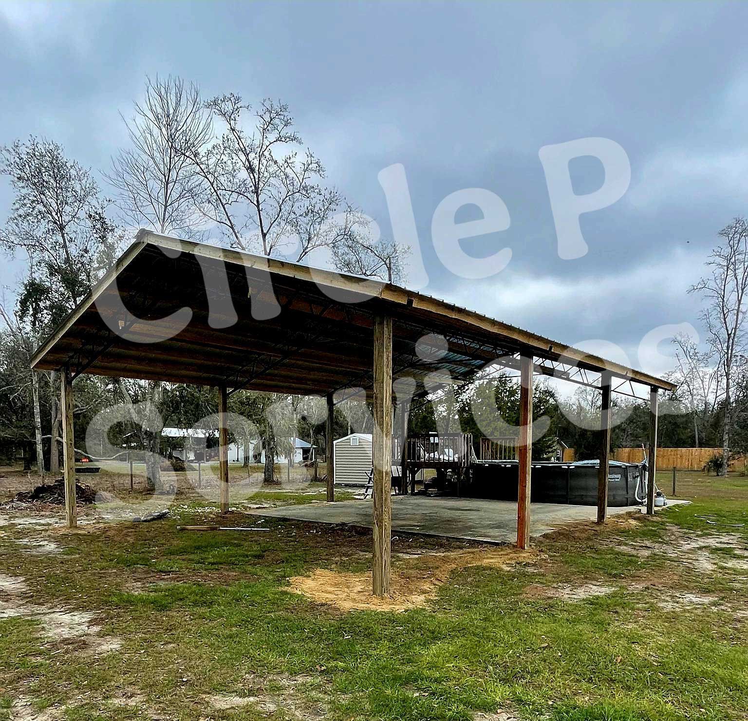 26ft pole barn 3