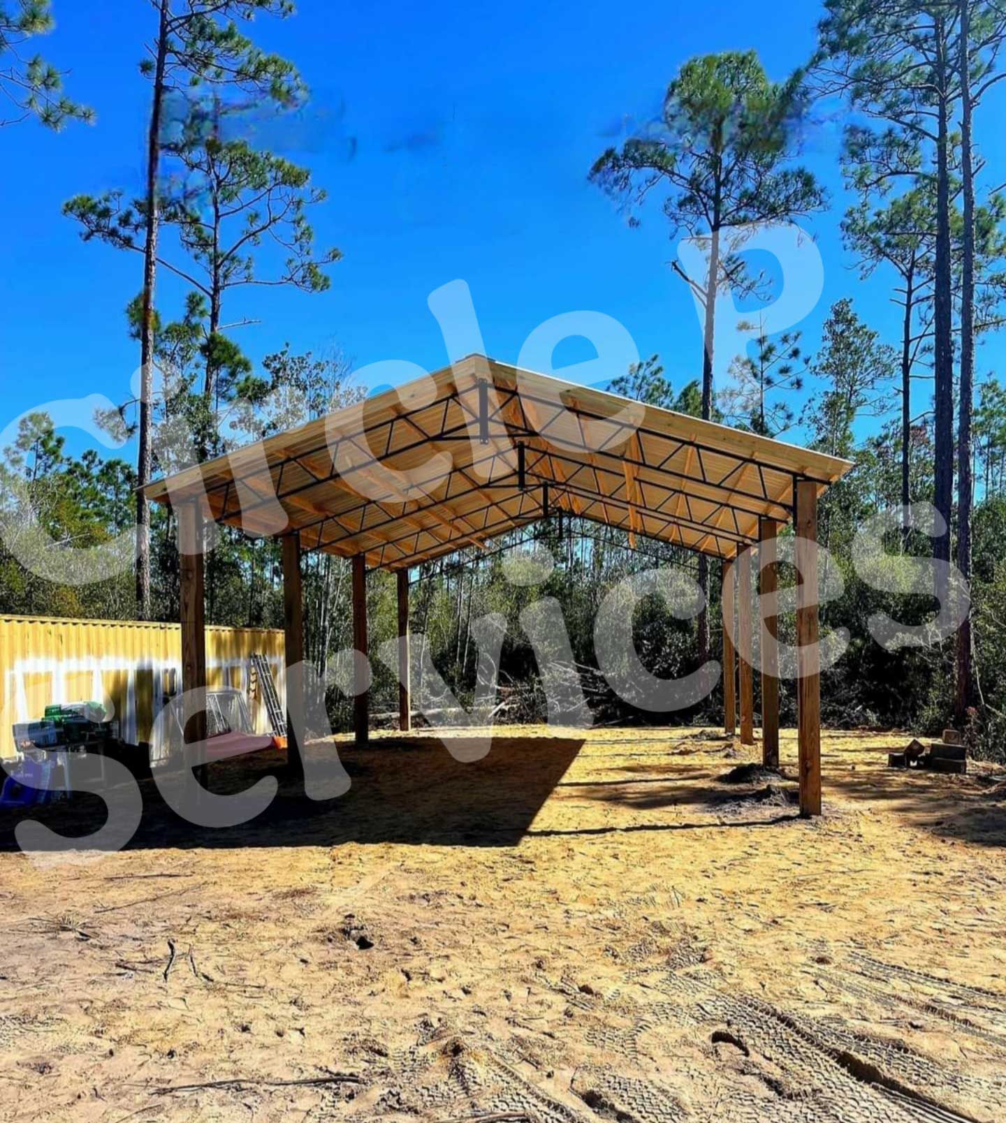 24ft pole barn 13