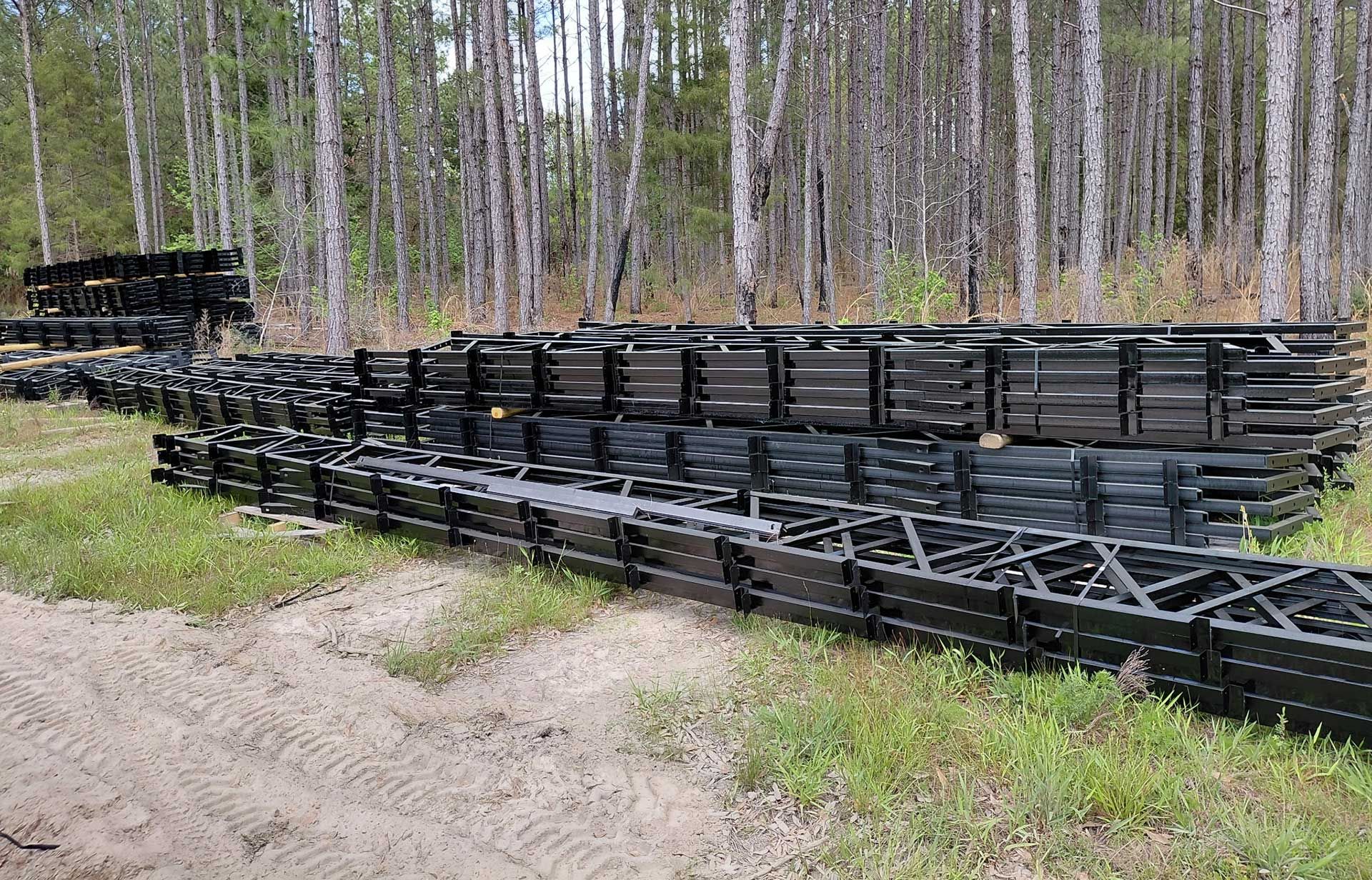 Angle iron Trusses 2