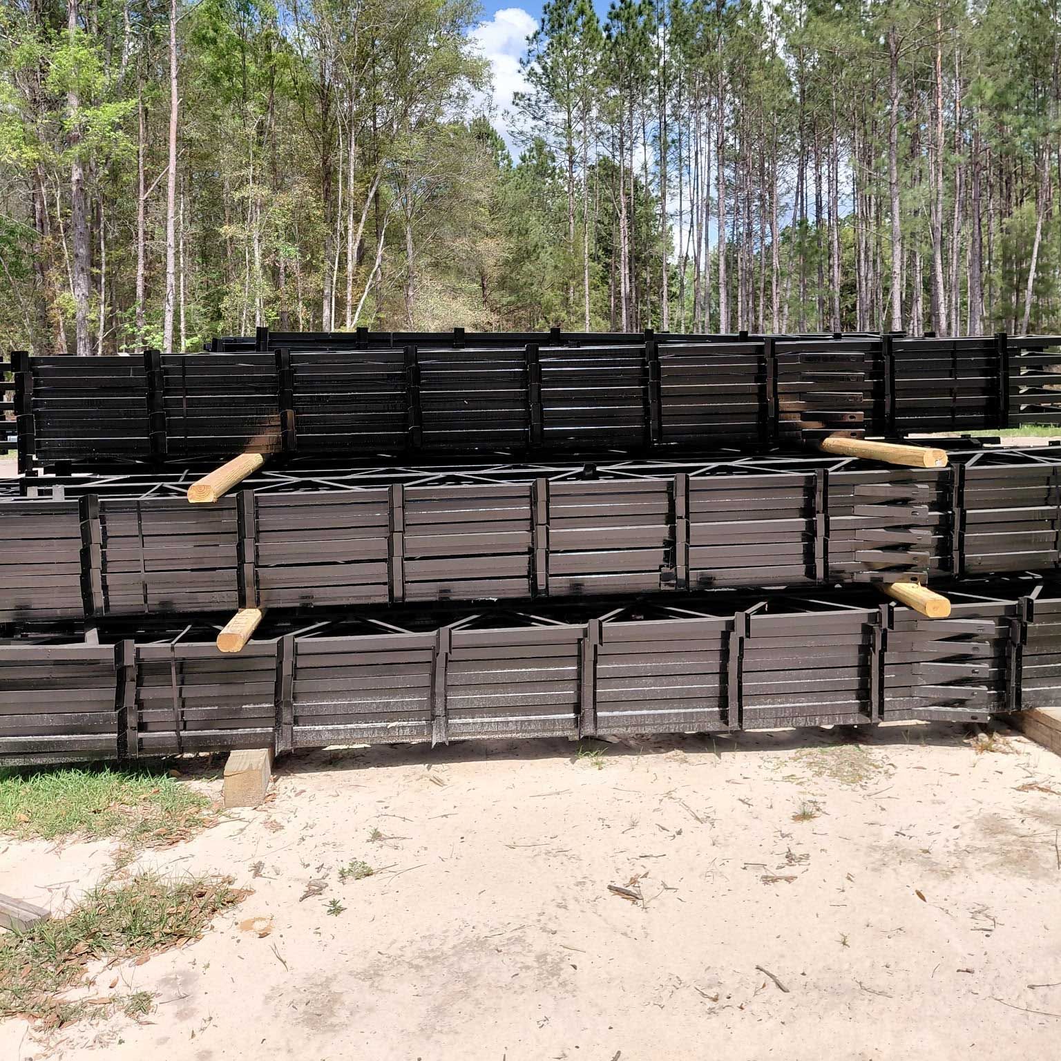Angle iron Trusses 4