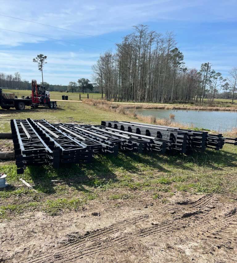 Angle iron Trusses 6