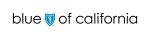 Blue of California logo with a blue shield icon and lowercase text