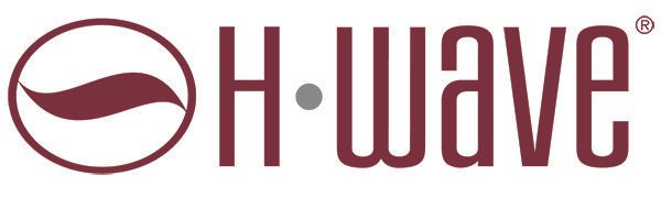 H-wave logo in maroon with stylized “H” and wave icon