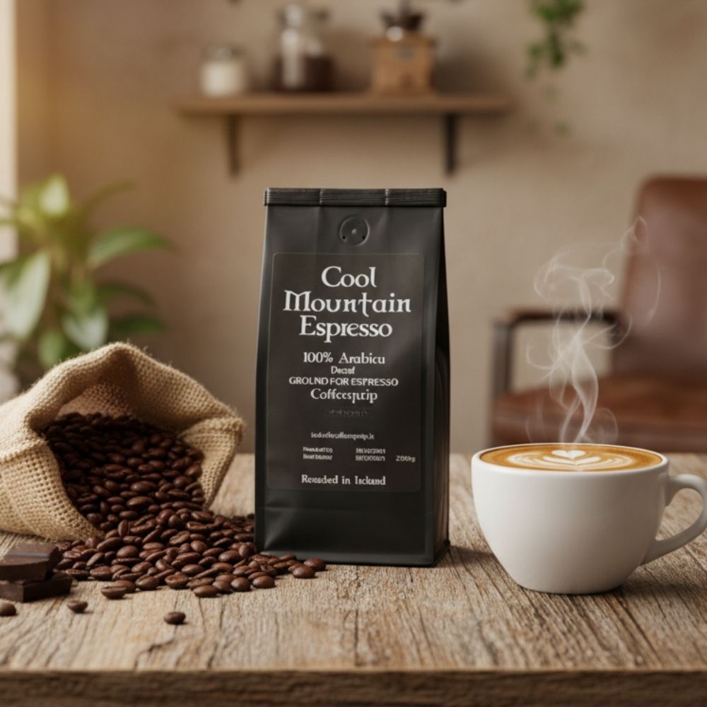 Black coffee bag, 