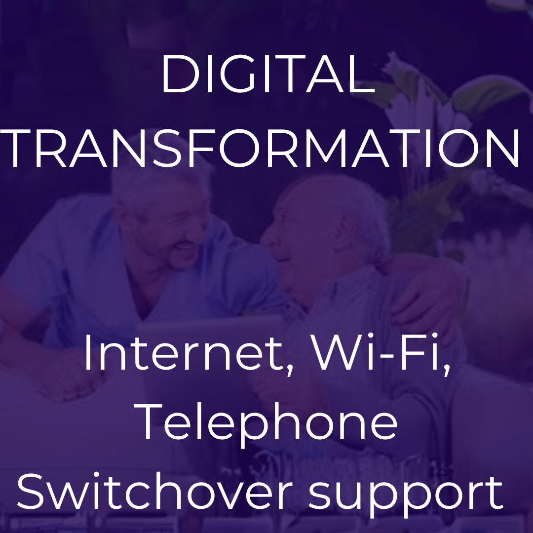 Internet, Wi-Fi, Telephone Switchover & Cyber Security
