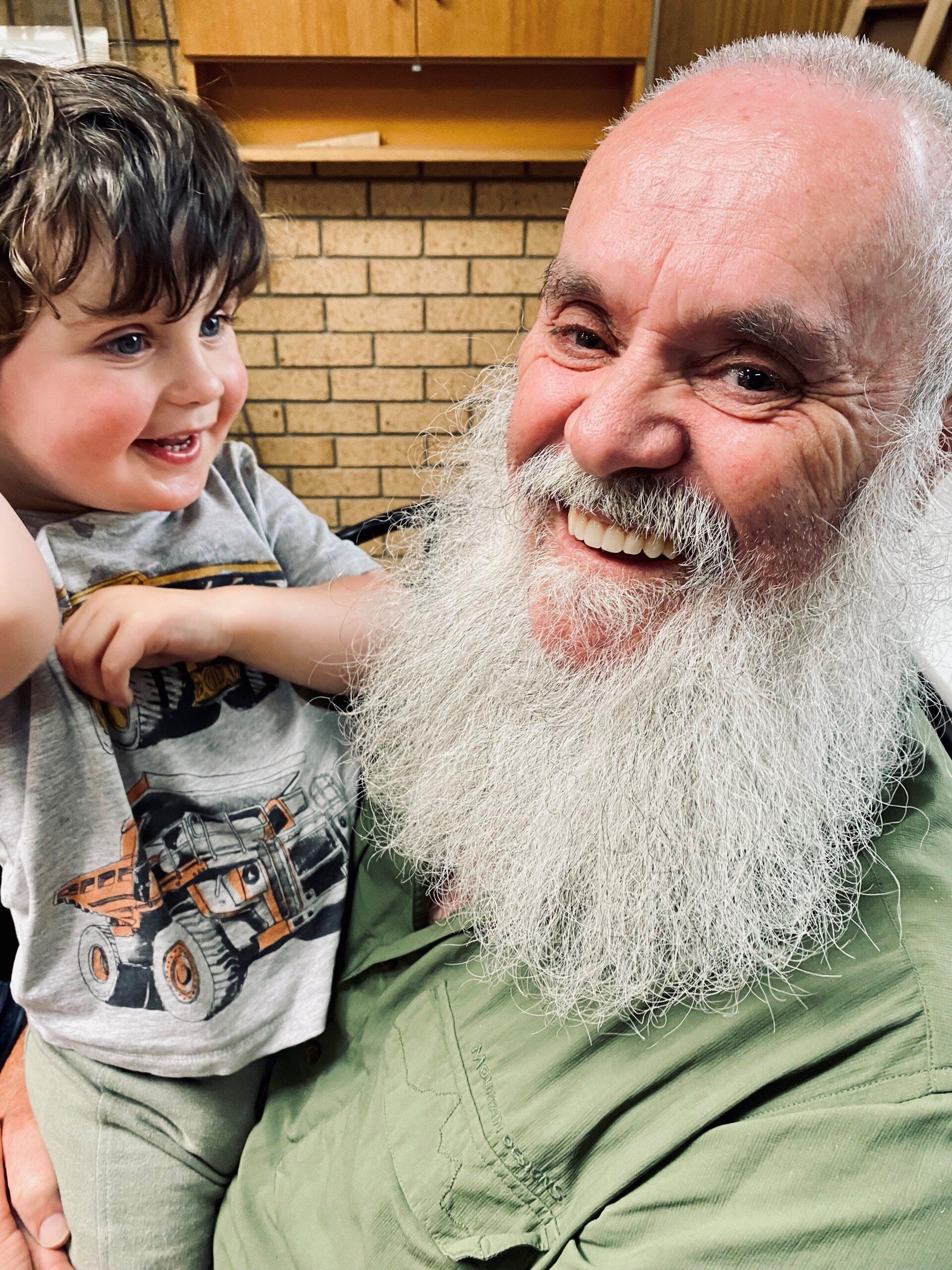Kevin and His Grandson - Claremont, TAS - Claremont RSL