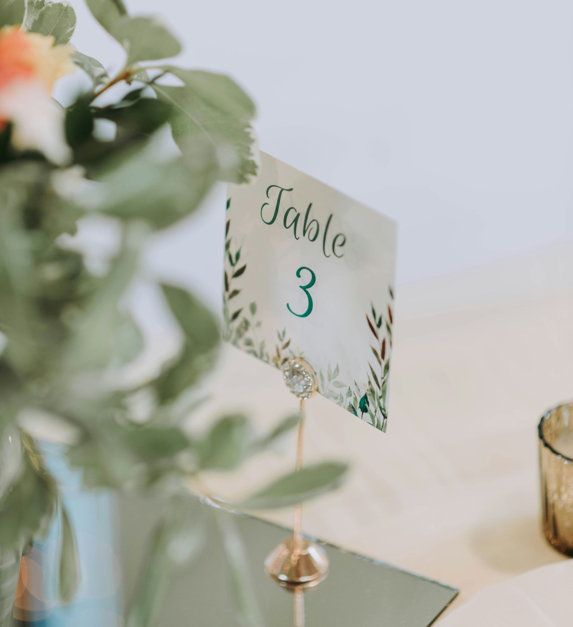 Wedding Table Place Card | Gold Coast Cake Toppers Gold Coast Wedding Table Place Card