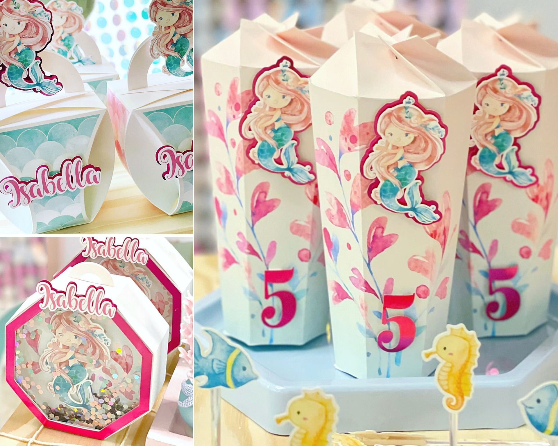Custom Mermaid Party Favours in Gold Coast