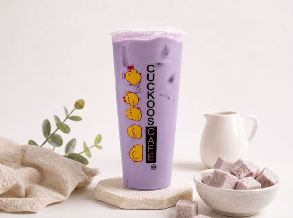 Lavender drink cup with 