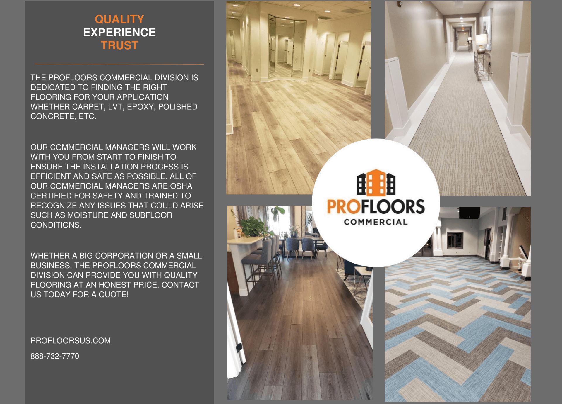 ProFloors Services Commercial Flooring