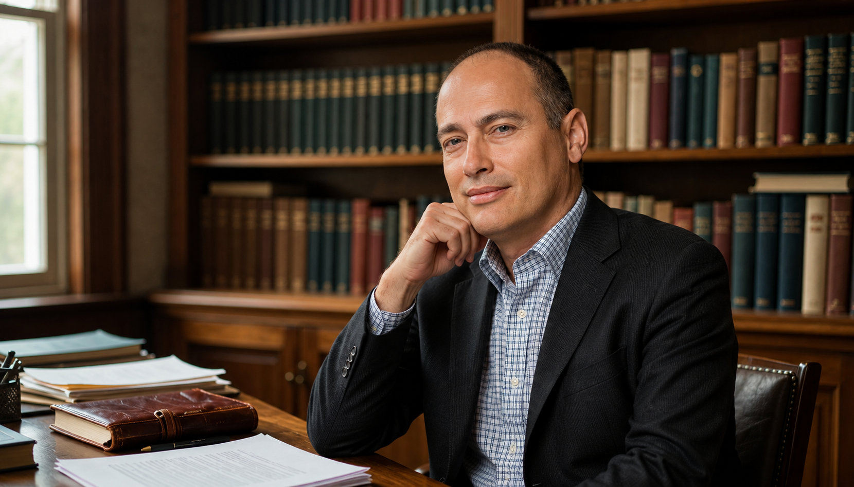 Edward L. Baudoin in his study