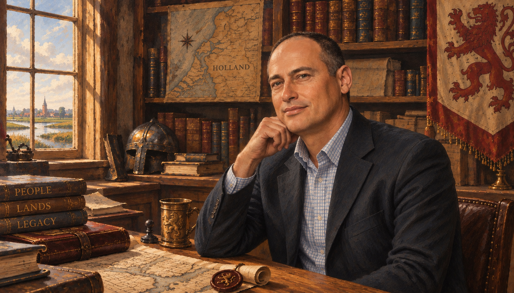 Edward L. Baudoin in his study