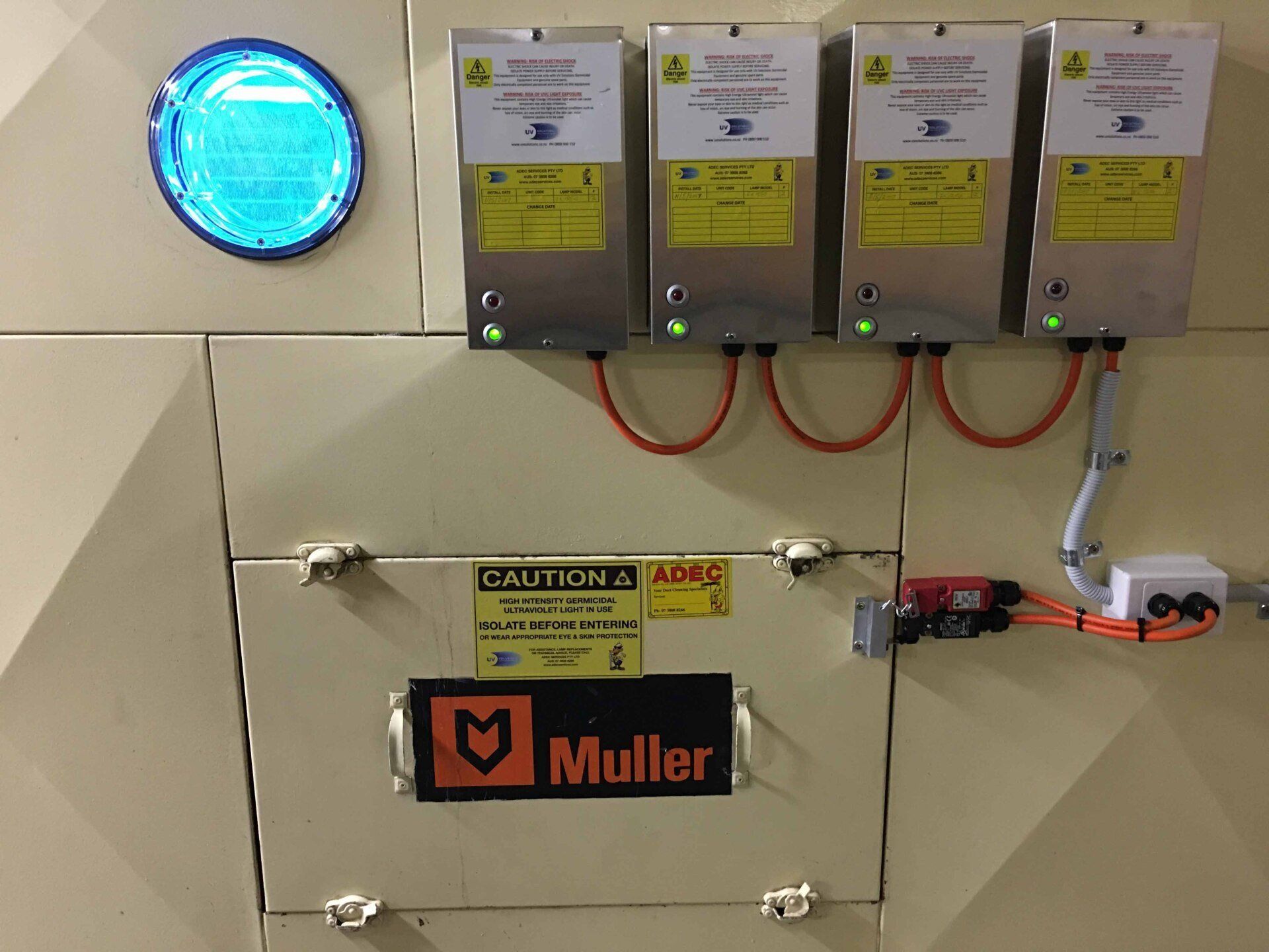UV Systems  — Cambarine, QLD — Adec Services Pty Ltd
