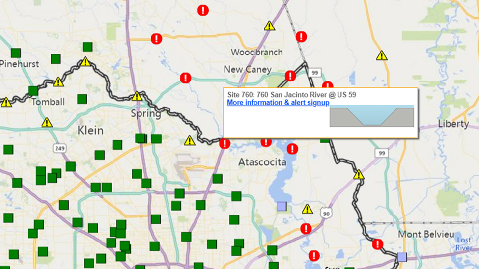 flood alert in houston