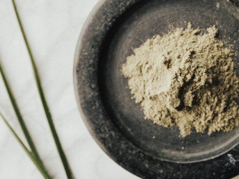 powdered mineral