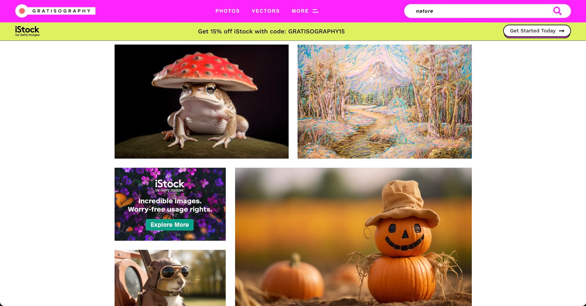 Gratisography screenshot