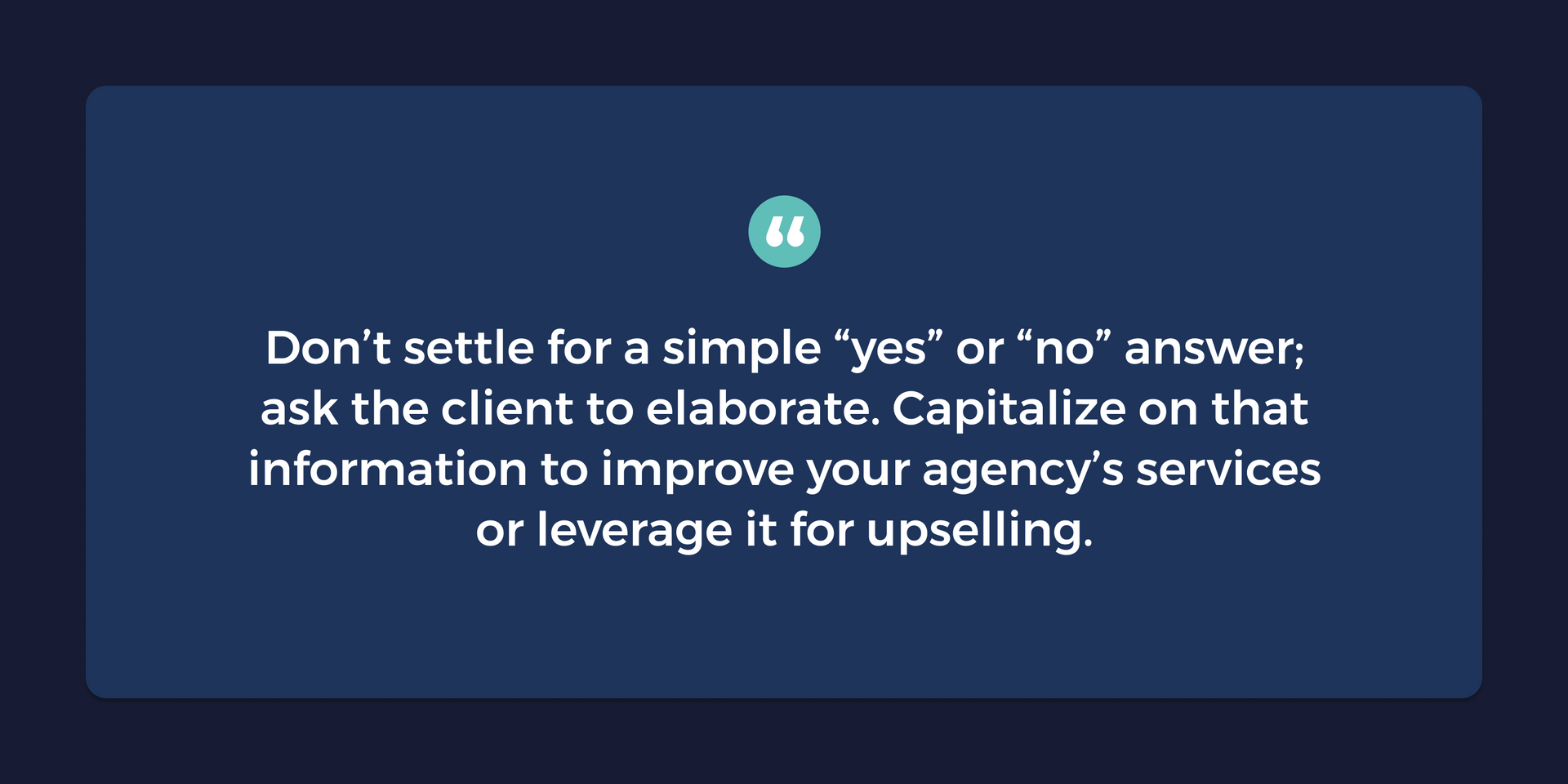 How to gather client feedback