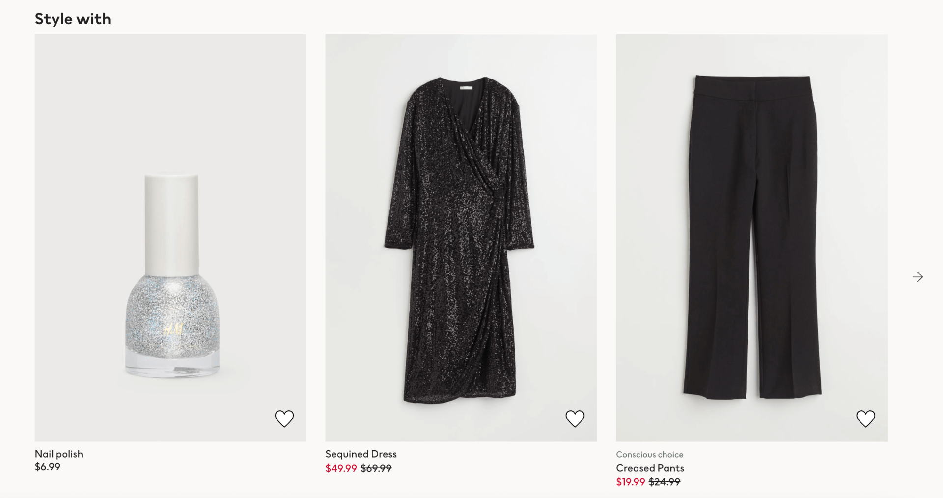 ecommerce ux product suggestion