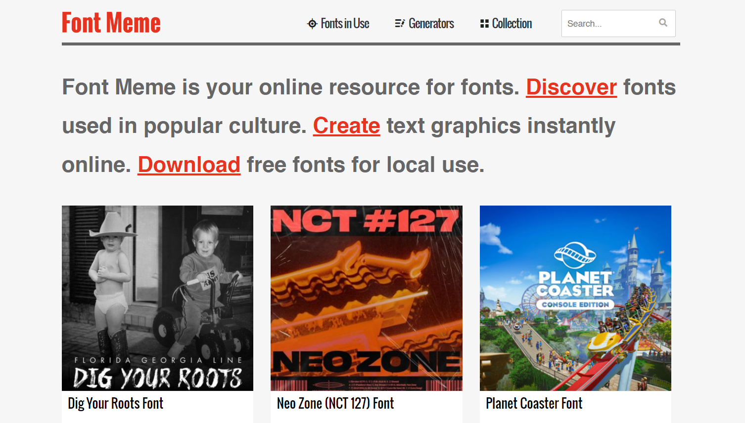 Font Meme font generator tool