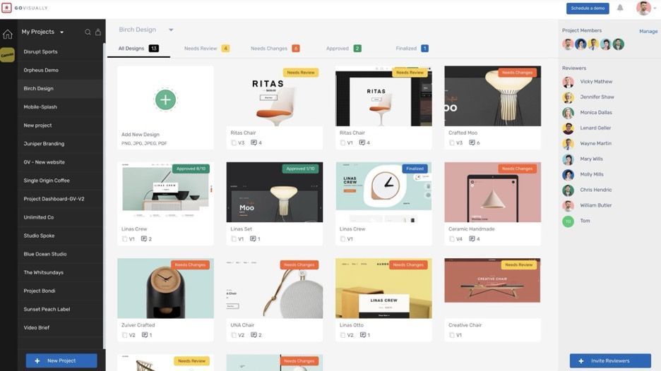 GoVisually website screenshot