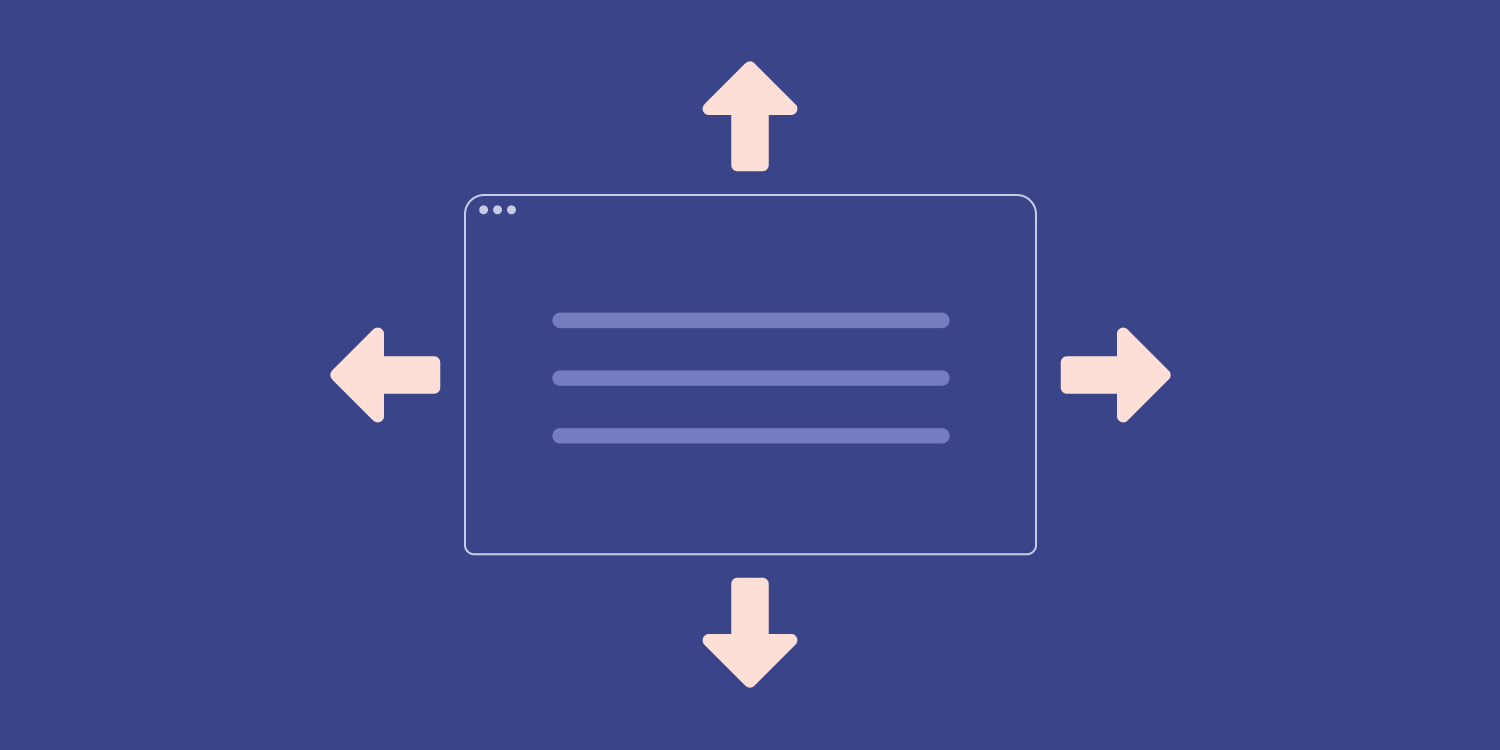 A blue screen with two arrows pointing to the left and right, representing Off page SEO 